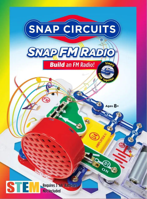 Interactive FM Radio Kit For Kids 8 Plus Hands On STEM Electronics Project DIY Science Kit For Young Makers Build Your Own Radio
