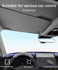 Hiksuky gray auto headliner fabric with foam-backed mesh, 97 × 60 in, for car interior roof replacement