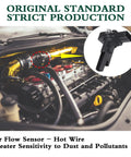 Mass Air Flow Sensor MAF Meter For Honda Accord CR V Civic Crosstour TSX ILX NSX And Acura 2.4L 3.5L Engines 2008 Through 2019 Direct Fit Replacement in car engine bay