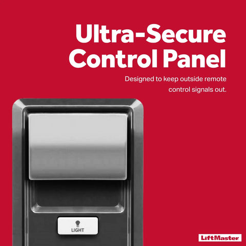 Security Plus 2.0 Compatible Garage Door Control Panel With WiFi Must Be Wired For Power, ultra-secure design