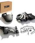 Honda Civic 3 Piece Timing Belt Cover Kit And Gasket For 2001 2005 1.7L L4 Engine Replaces 11840 PLM 000 outer and inner covers
