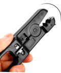 Heavy Duty Wire Cutters And Electrical Wire Stripper Pliers Featuring A Comfortable Grip for efficient cable stripping.