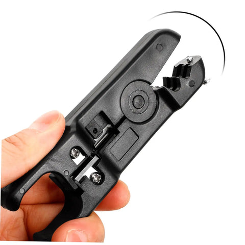 Heavy Duty Wire Cutters And Electrical Wire Stripper Pliers Featuring A Comfortable Grip for efficient cable stripping.