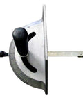 Aluminum Miter Gauge For 10 Inch Band Saws Pro Grade Compatible With Rikon 10-305 And 10-306 Precise Indexing Sturdy Construction Easy Read Adjustments