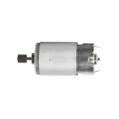 Upgraded 24V Gearbox Motor Replacement for Kids Ride On Cars, 170W, 10 Tooth Pinion, side view