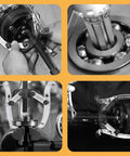Beefy 3 Jaw Gear Puller Removal Tool Kit for bearings, gears, pulleys and flywheels in use on machinery, steel construction.