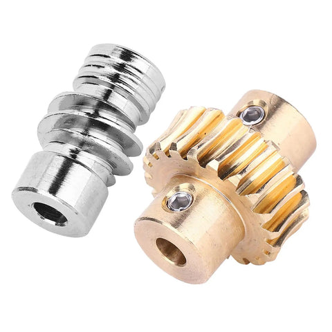 Bronze Wheel Gear Set For Industrial Robots And Machinery SAE 841 Bronze Wheel And Metal Gears 47mm D Axle Diameter Heavy Duty CNC
