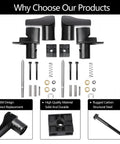 Fuel Tank Fairing Handle Repair Kit For Volvo VN VNL Trucks 2004 2017 Easy Install 30 Piece Rebuild Kit parts displayed