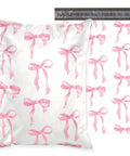Pink Bow Poly Mailers 10x13 Inch 200 Count Heavy Duty Waterproof Self Adhesive Shipping Bags For Boutique Shops Small Biz And Gift Packaging Options Today