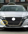 Front Bumper Tow Hook Cover For Nissan Altima 2019 2020 Matte Black Plastic Exterior Accessory Easy Install Precision Fit Low Profile