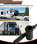 Anchor Pin Bushing Kit With 1-3/8 Inch Bushing And 7 Inch Short Driver For Heavy Machinery, Trucks And Trailers image