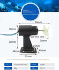 Beefy Underwater RC Thruster For Bait Boats And Sub Robots, Waterproof 12V Brushed Motor With 35mm Propeller, IP67 Seal