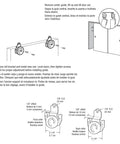 Installation instructions for Sliding Closet Door Roller Kit With Spring Loaded Top Roller Guides N6611 And N6614.