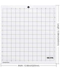 Nicapa StandardGrip cutting mat for Silhouette Cameo, 12x12 inch, white grid, 3-pack