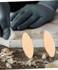 100 Pcs Wood Joiner Biscuits For Woodworking And Carpentry Projects Quick Strong Connections For DIY Furniture Assembly Precise Slotting