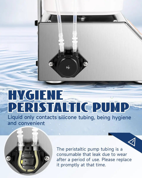No Hassle Auto Fill Peristaltic Pump Liquid Filling Machine For 1-50 Ml Bottles Digital Scale Dispenser For Essential Oil Perfume And Oral Care Low Viscosity Liquids 110V 220V Power