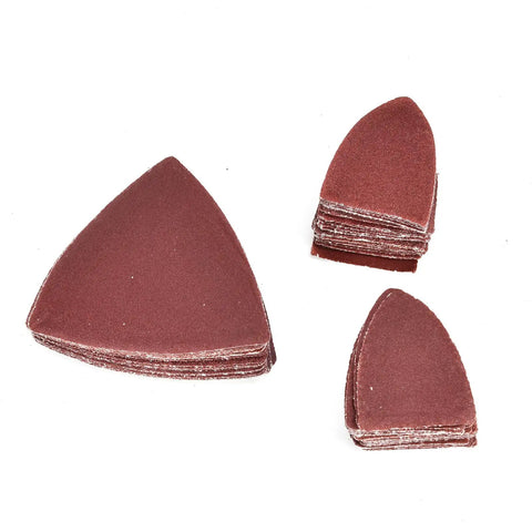 Heavy Duty Oscillating Tool Blades Kit Carbon Steel Multitool Blades For Metal And Wood showing sandpaper accessories