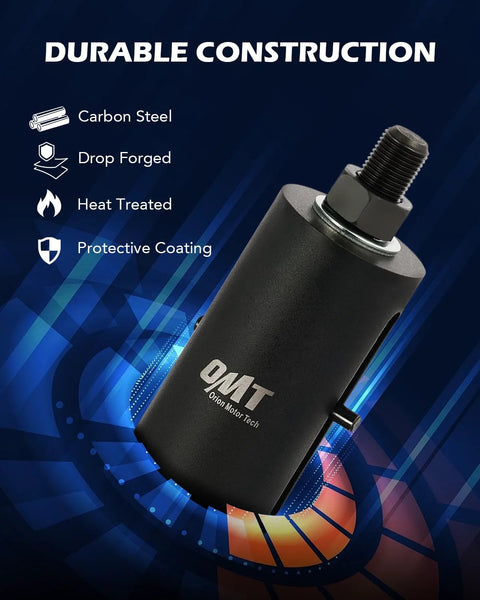 Orion Motor Tech ball joint puller tool, black metal with threaded stud for removing upper and lower ball joints.