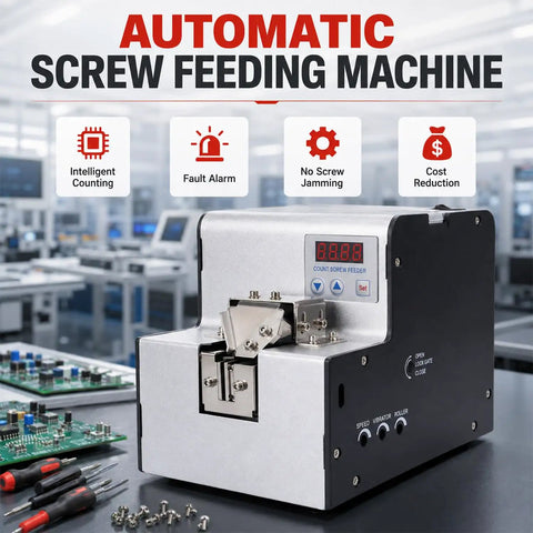Heavy Duty Automatic Screw Feeder Machine With Smart Precision Counting Capabilities Brings Serious Bang For Your Buck And Lightning Fast Throughput