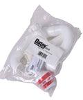 Oatey AAV Plus Trap Pack, white plumbing components for sink installation, ideal for island sinks, includes air admittance valve.