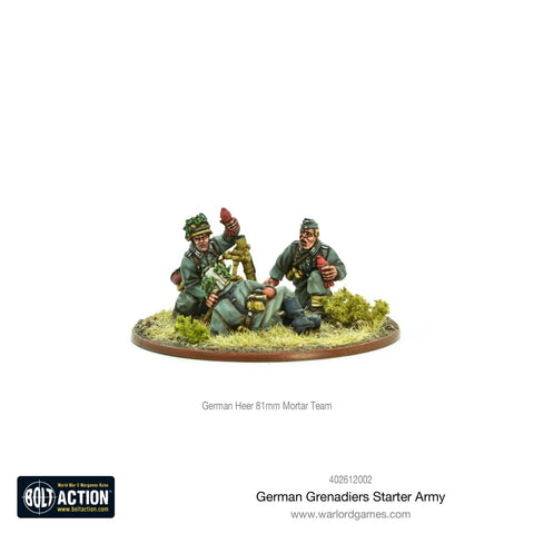 Bolt Action German Grenadiers 1:56 Scale Miniatures Set, plastic paintable 28mm WWII soldiers, unpainted figurines for tabletop gaming