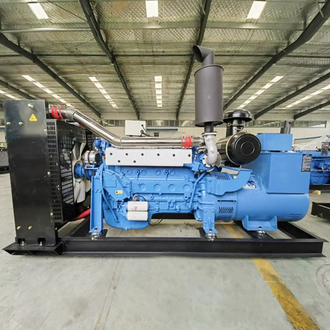 Smooth Operator Portable Generator Sets Silent Operation For Home Or Commercial Emergency Backup Power Reliable Current To Keep Your Setup Running And Stay Chill During Blackouts, blue engine in factory