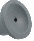 Heavy Duty Rubber Replacement Feet For Bath Chairs And Shower Benches Non Slip Grip 28.5mm Hole showing top view of the rubber foot