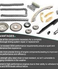 Timing Chain Kit For Chevrolet Malibu Equinox GMC Terrain Buick LaCrosse Regal Verano 2010 2015 Models Compatible Upgrade
