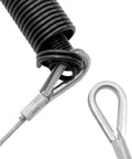Heavy Hitting Trailer Tailgate Lift Assist Replacement Spring Kit featuring robust design and attachments for utility trailers.