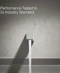 Honesty Collection Wall Mount Bath Spout Non Diverter Polished Chrome One Half Inch NPT Or Slip Fit Connection flowing