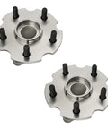 Pair of metal rear wheel bearing and hub assembly with ABS 512372 for 2006-2018 Toyota RAV4 rear and compatible Lexus models
