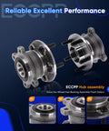 Rear Wheel Hub And Bearing Assembly 512500 Fits AWD Ford Escape 2013 2019 And Lincoln MKC 2015 2019 No ABS 5 Lug 1 Piece Hub