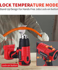 Cordless Heat Gun 380W Fast Heating Up To 1022F And 572F, Compatible With M18 18V Battery, tool used for bending plastic pipe