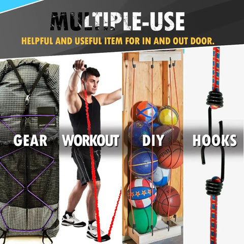 Heavy Duty Bungee Shock Cord Rope For Marine Use Premium Polyester Purple One Eighth Inch By Fifty Feet workhorse in various uses