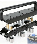 Three Station Edge Roller Bender with 0-90 Degree Adjustable Bends for creating 5/8 to 4 in 16-102 mm bends in 29-22 gauge steel