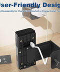 Anti Theft Video Doorbell Mount No Drill Bracket For Battery And Video Doorbells on table, showing user-friendly design.