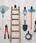 Heavy Duty Steel Garage Hooks Pack Of 10 For Organizing Power Tools Ladders Bikes And Bulk Gear With Ultra Secure Hold displayed on wall