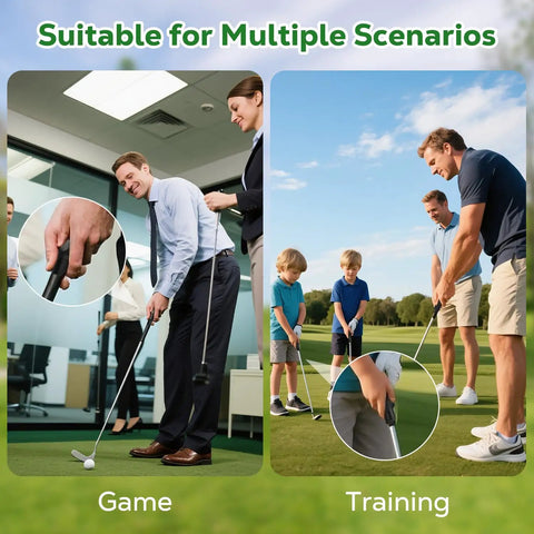 Two Pack Golf Grip Trainer Aids For Proper Hand Position And Muscle Memory Practice Tool To Boost Grip Strength, Precision, And Swing Skill For All Levels used in office and outdoor settings