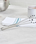 Stainless Steel Ball Whisk With Silicone Tips 10.5 Inch 24 Pack Non Scratch Dishwasher Safe Non Stick Silicone Ball Whisk For Cooking