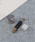 Cam Lock Fasteners Connector Set Including 32 Plastic Dowels, 24 Cam Bolts, And 24 Nuts for cabinet and wardrobe assembly