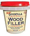 Red Oak Wood Filler 8 Oz For Stainable Tintable And Sandable Finishes Zero Waste Non Toxic Formula USA Made, product tub