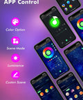 App control interface for Star Projector Night Light With Bluetooth Speaker And App Control For Bedroom Decor