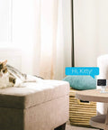 All In One Home Security Camera Bundle For Indoor And Outdoor Use 1080p HD Wireless WiFi Motion Detection No Fuss Setup in living room.