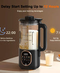 50 Oz Nut Milk Maker Machine Ten In One Automatic Plant Based Milk Maker Do It All For Homemade Almond Oat Coconut Soy Milk