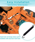 Right Hand Drive Deck Idler Spring For 48 To 52 Inch Zero Turn Mowers Replaces 483247 Fits Cheetah Tiger Cat Tiger Cub Wild Cat Decks