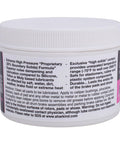Front view of white plastic jar with screw-on cap labeled Ceramlub 2800 extreme-pressure brake lubricant.