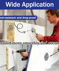 Ranstac 300pcs foam board fasteners and stainless steel washers for insulation board installation