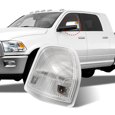 Left And Right Led Side Mirror Turn Signal Lights Replacement For 2010 To 2018 Dodge Ram 1500 2500 3500 4500 5500