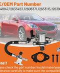 Image of High Pressure Fuel Pump With Fuel Hose Kit For Chevy Equinox 2010 2017 GMC Terrain Buick Regal 2012 2017 2.4L with connectors