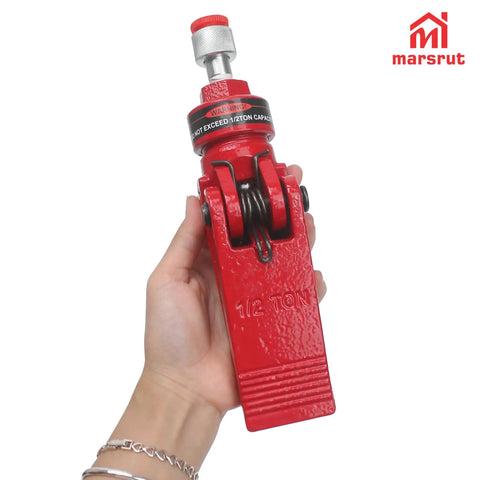 Brand New Hydraulic Spreader Jaw Fits For Porter Power 1/2 Ton Tool, red, held in hand, heavy duty accessory for auto repair.